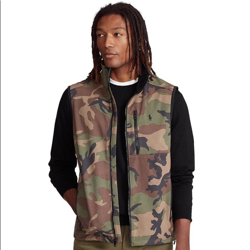 Polo RL Water Repellant Soft Shell vest
